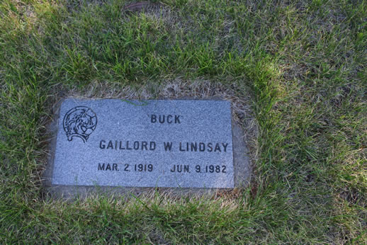 Gaillord Lindsay Grave
