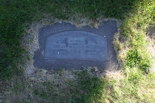 Shell Van Meter Grave