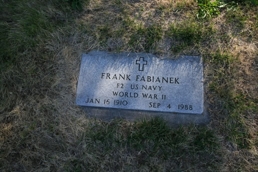 Frank Fabianek Grave