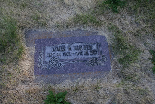 James Maupin Grave