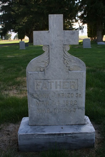 Frank Krizo Grave