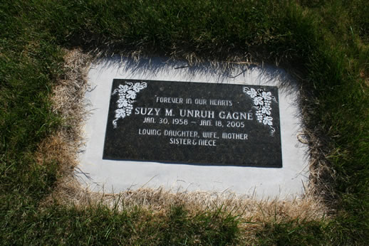 Suzy Gagne Grave