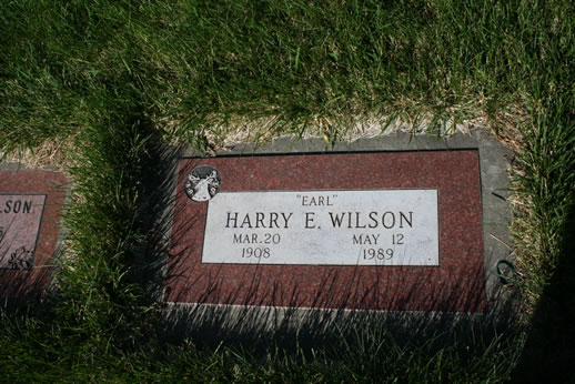Harry Wilson Grave