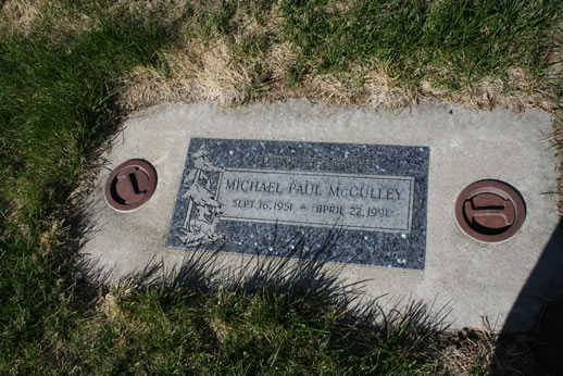 Michael McCulley Grave